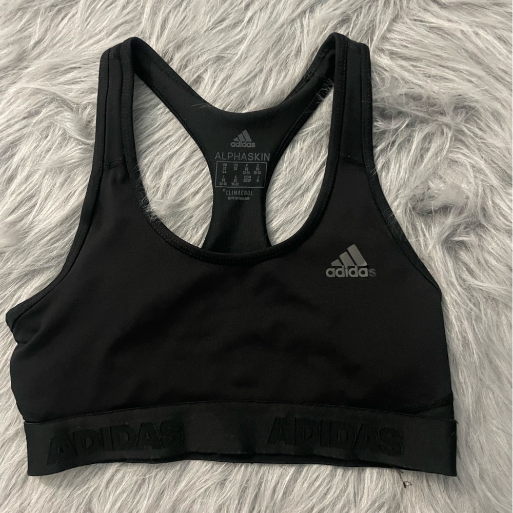 ☀️Adidas Women's Sleek Black Sports Bra